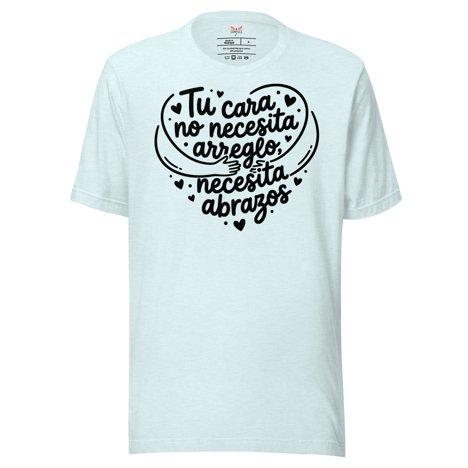 Camiseta de manga corta unisex Tu Cara. Colores Claros - Imagen 9