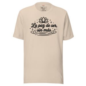 Camiseta de manga corta unisex La Paz. Colores Claros