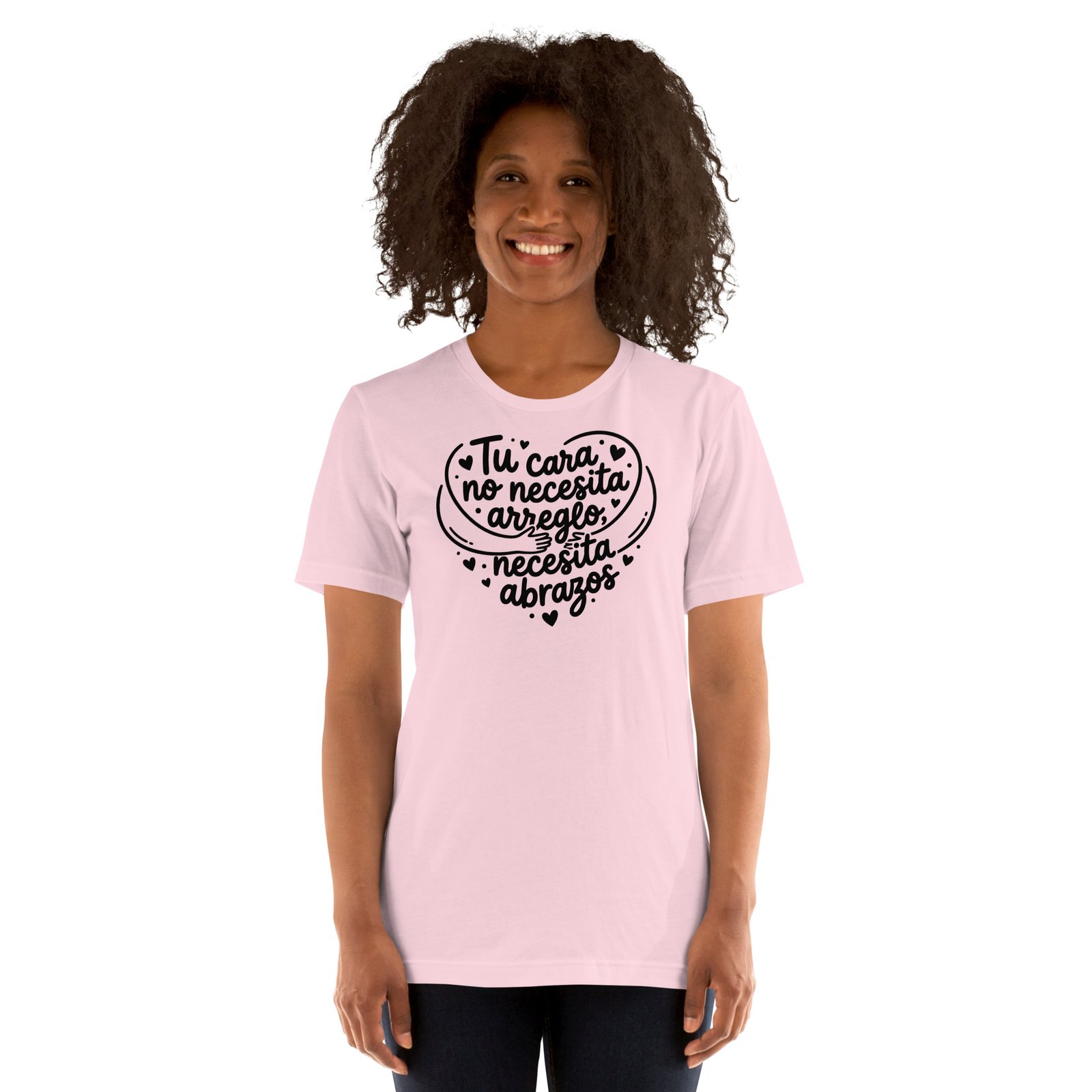 Camiseta de manga corta unisex Tu Cara. Colores Claros - Imagen 3