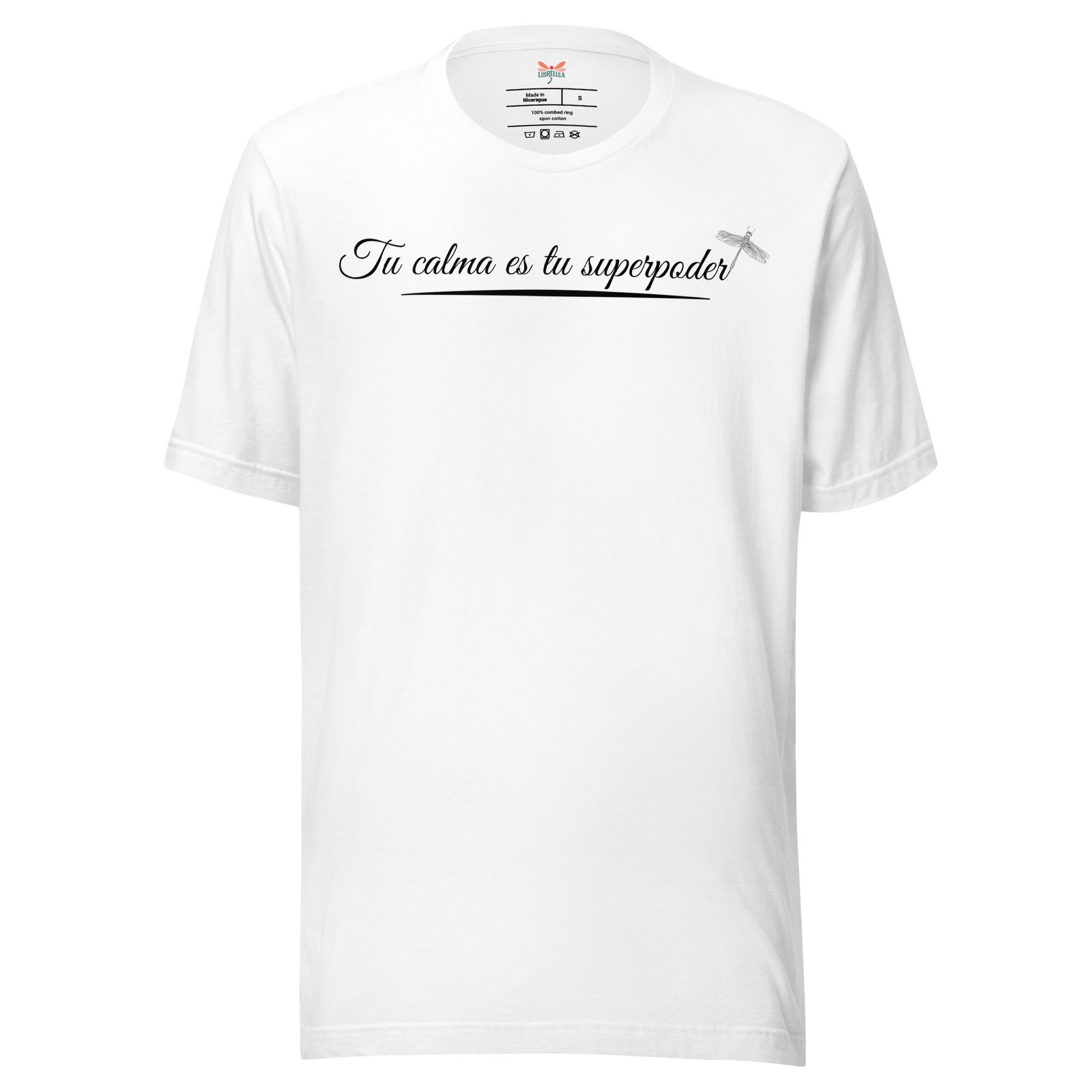 Camiseta Calma= Superpoder - Claros - Imagen 5