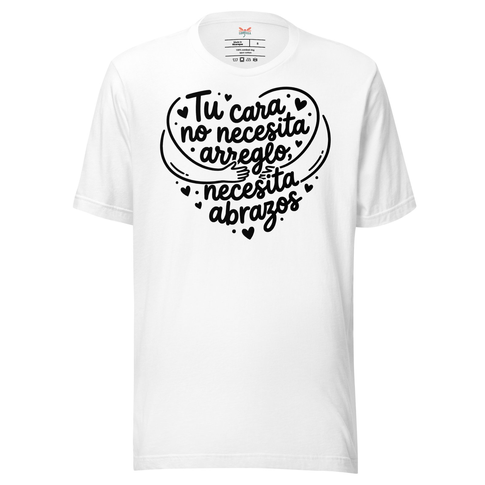 Camiseta de manga corta unisex Tu Cara. Colores Claros - Imagen 10